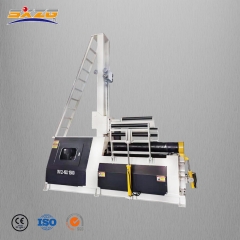 W12 pre-bending hydraulic sheet metal cone rolling and cnc stainless steel pipe plate rolling machine price