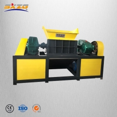 600B mobile small double shaft tire shredder prices blade