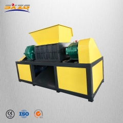 600B mobile small double shaft tire shredder prices blade