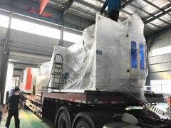 Shipment to Mexico-WE67K-125T/3200 DA66T press brake and 3300W laser cutting machine
