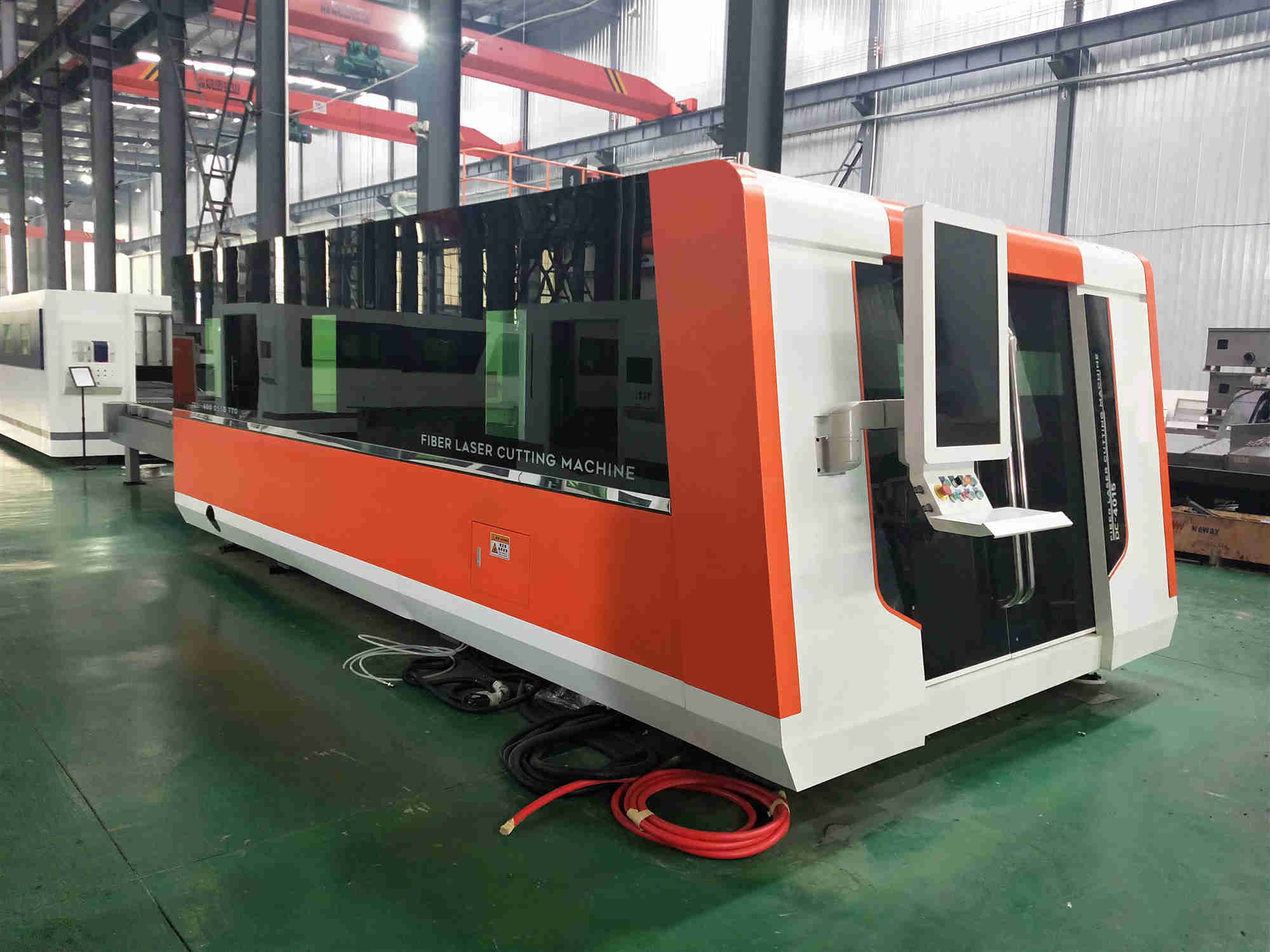 Fiber laser cutting machine with Automatic exchange table for steel cabinet, office steel furniture