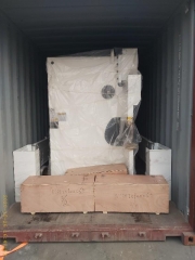 Shipment to India-WC67K-125T/3200 press brake and QC12K-8x3200 shearing machine
