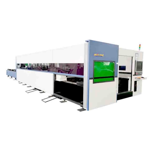 2000x4000mm Exchange Table 6000W CNC Steel Fiber Laser Cutting Machine Price