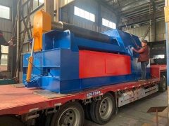 Delivery to Mexico W12CNC 4 roller hydraulic rolling machine