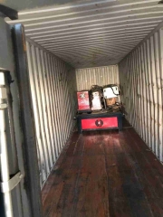 Delivery to Peru 63NC pipe bending machine and 100A plasma cutting machine