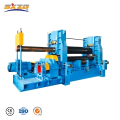 W11S pre-bending machine metal rolling and roll bender bending, hydraulic cnc steel pipe rolling machine