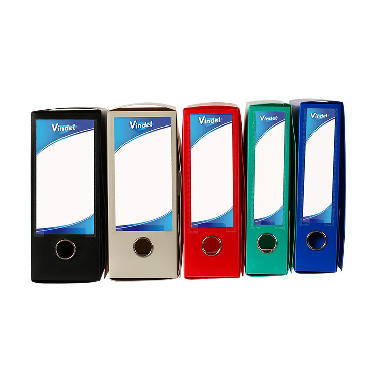 Landscape High Capacity Box Files with Finger Ring, Button Closure, PP ...