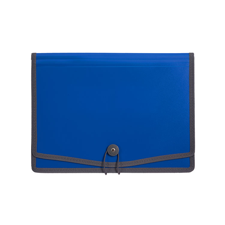 Expandable Document Case with Fabric Gusset, Elastic Closure, PP A4