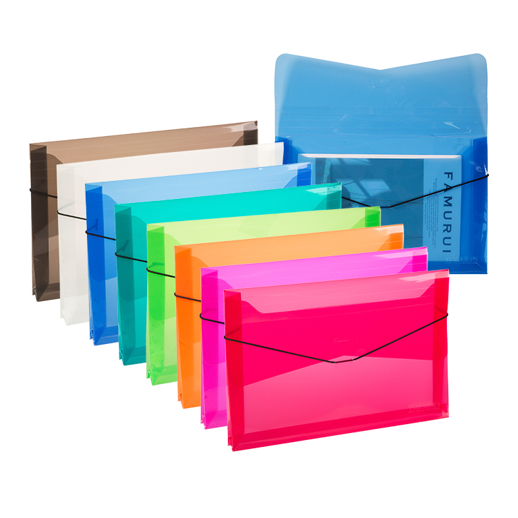 Expandable Document Case with Gusset, Translucent, PP Foolscap,Document ...