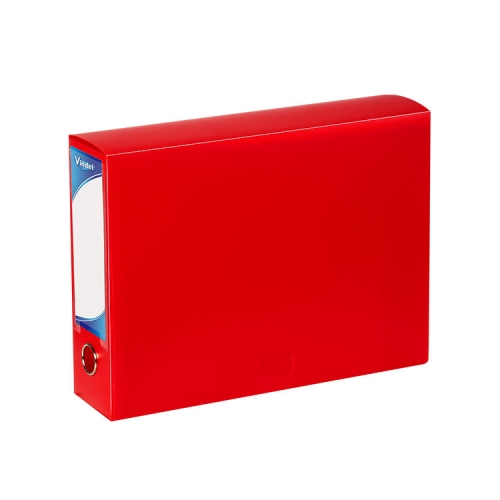 Landscape High Capacity Box Files with Finger Ring, Button Closure, PP ...