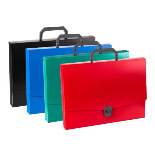 Portable Document Case with Handle, Opaque, PP A4,Box Files