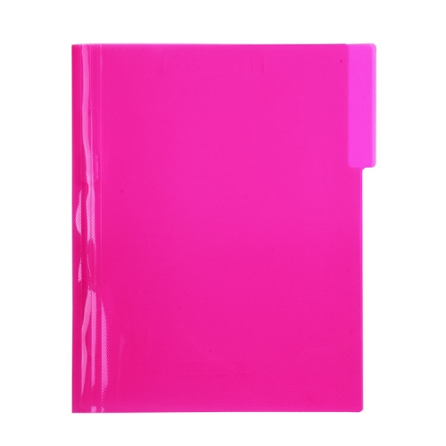 Poly File Folder with Fasteners, Top Tab, Letter size,Presentation Folders