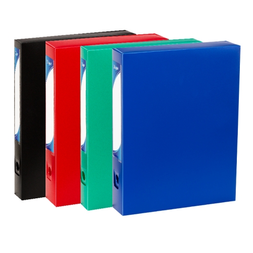 Portrait High Capacity Box Files with Finger Pull, Button Closure, PP ...