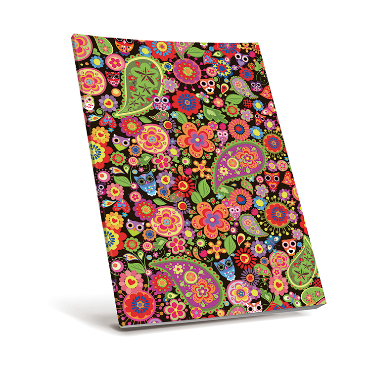 Selfadhesive Book Cover Paisley