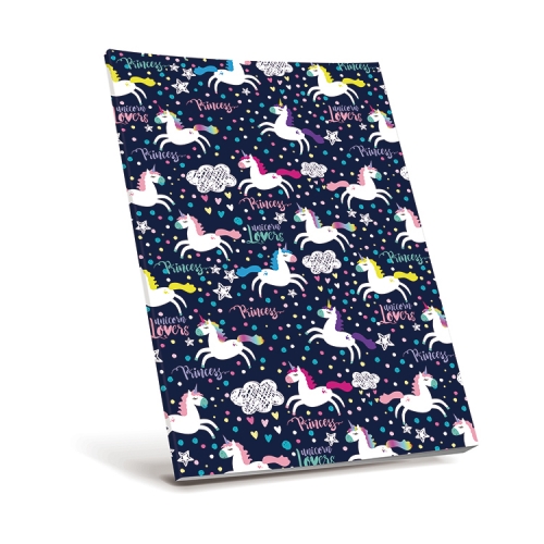 Selfadhesive Book Cover Unicorns