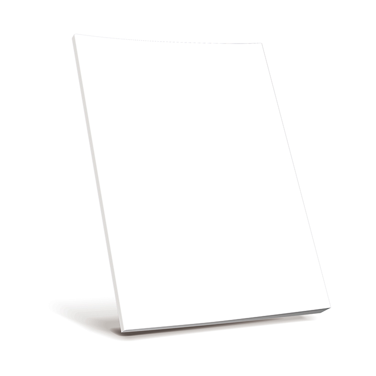 Selfadhesive Book Cover White