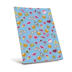 Self-adhesive Book Cover, Emoji Patches