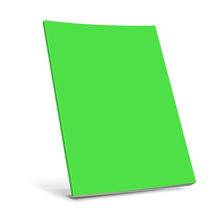 Self-adhesive Book Cover NEON Green