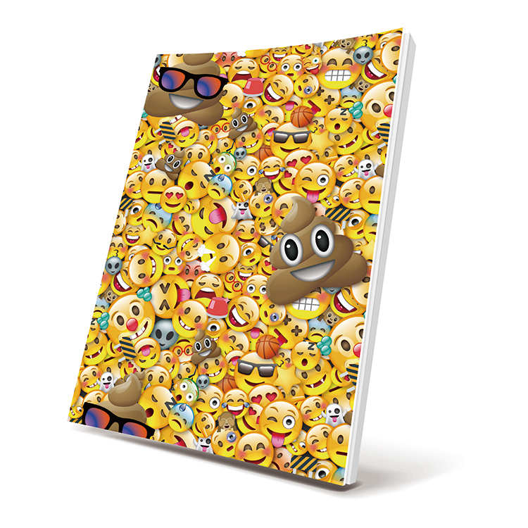 self-adhesive-book-cover-emoji-poop