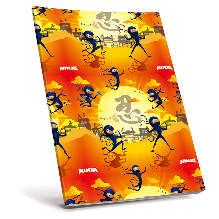 self-adhesive-book-cover-ninja