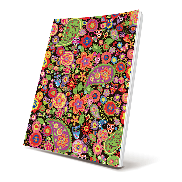 self-adhesive-book-cover-paisley