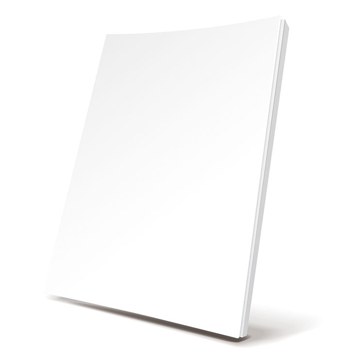 Selfadhesive Book Cover White