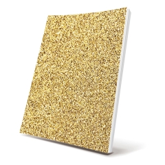 Glitter Self-adhesive Book Cover, Gold