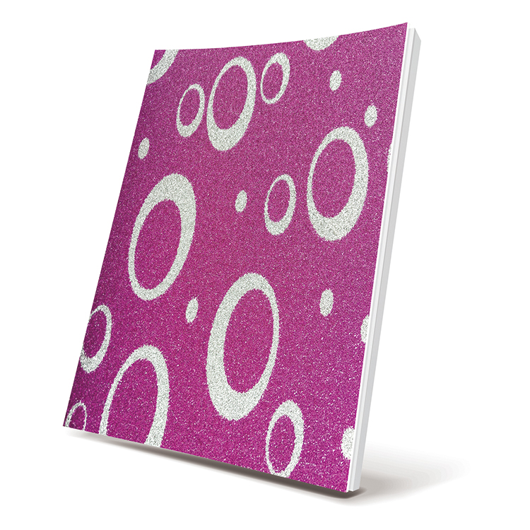 Glitter Selfadhesive Book Cover Bubbles