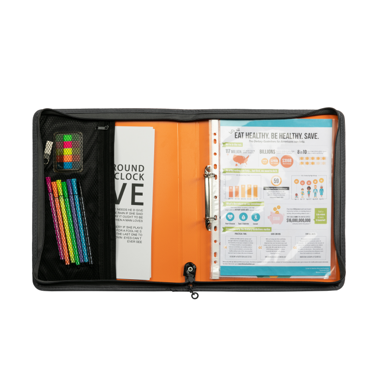 ZIPPER BINDERS,Zipact