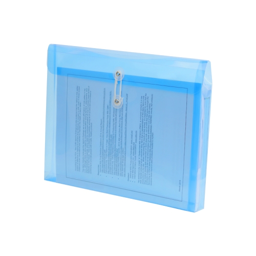 Poly String Envelope With Expandable Gusset, Translucent, Pp Letter 