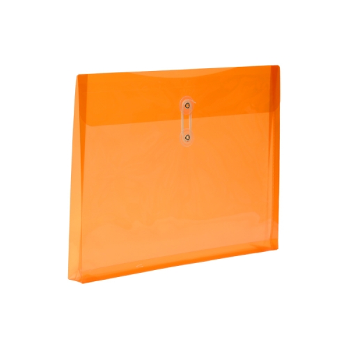 Poly String Envelope with Expandable Gusset, Translucent, PP Letter ...