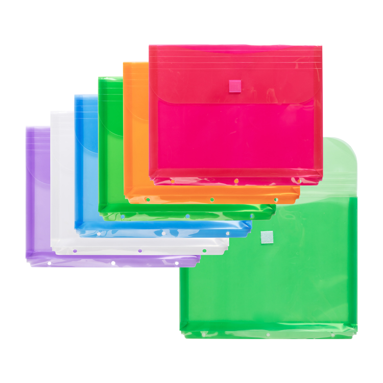 Binder Pockets , Transpartent , PP Letter,Binder Pockets