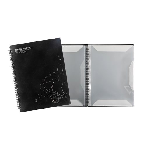 Spiral Music Sheets Folder