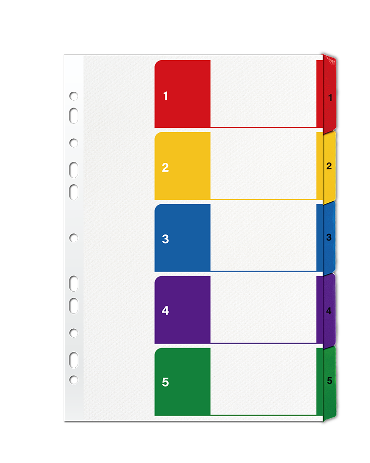 Paperboard Binder Dividers