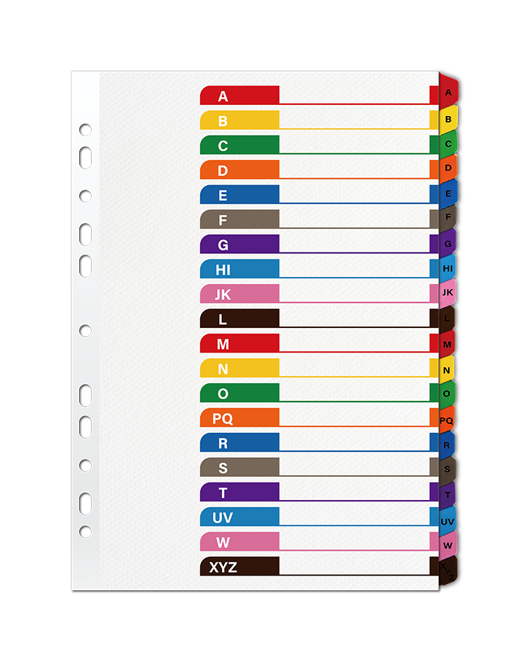Paperboard Binder Dividers