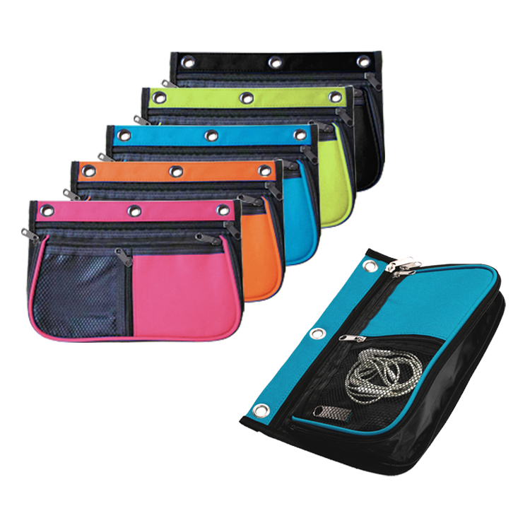 EXPANDABLE BINDER PENCIL POUCHES,Zipact