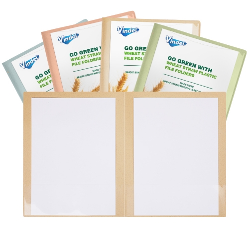 Presetation Folder, Wheat Straw Plastic