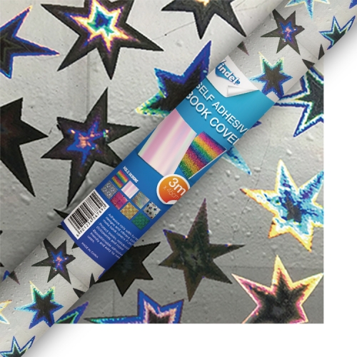 Holographic Selfadhesive Book Cover Boom
