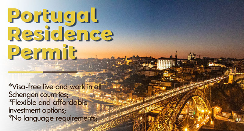 Portugal gold residence program, simple and practical to obtain the Portugal EU permanent residence card