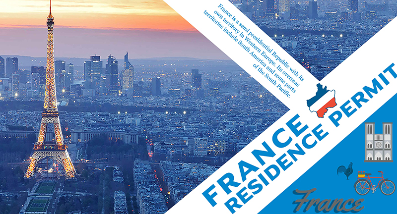 List of application for French residence permit