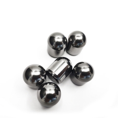 Tungsten carbide buttons and tips for rock drilling tools