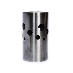 Tungsten carbide flow cages for valve parts in oil and gas industry