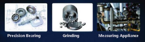 Polishing cemented tungsten carbide bearing ball application 