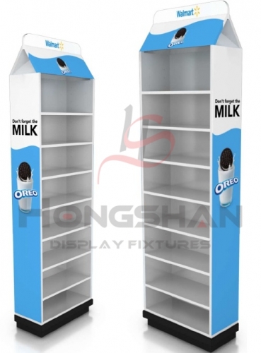 WM Milk Carton Display