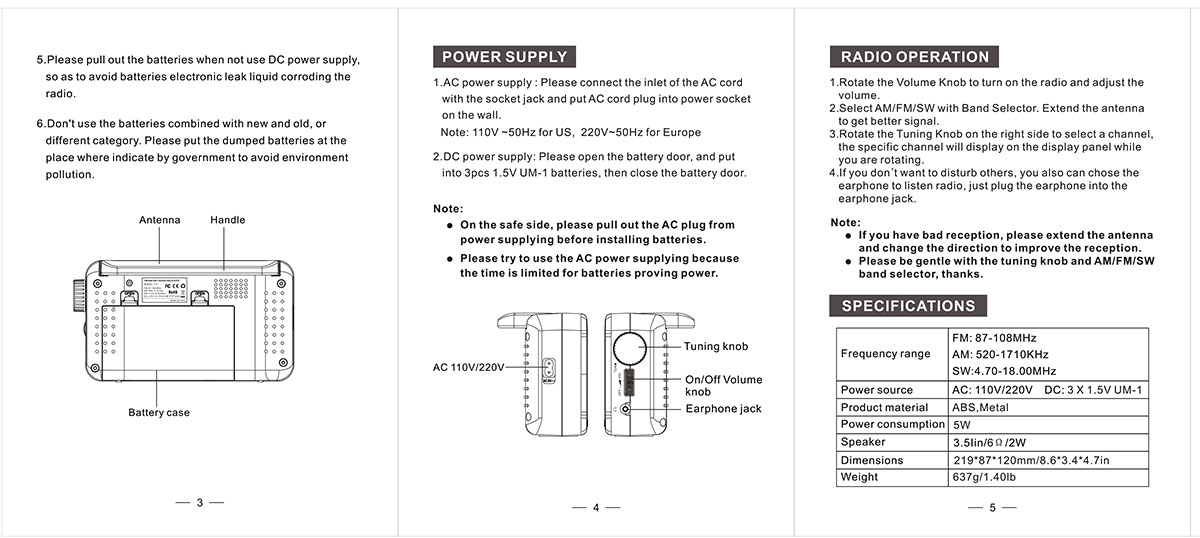 Runningsnail MD-T11 user manual