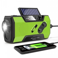 DaringSnail  MD-090 Solar Crank NOAA Weather Radio for Emergency with AM/FM, Flashlight, Reading Lamp User Manual