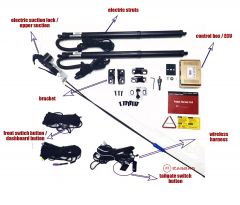 Intelligent Automatic Trunk Open Release Kick Foot Sensor Power Lift Gate Tailgate For Renault Captur