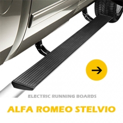 For Alfa Romeo Stelvio 4*4 e-board electric retractable side step for pick up and SUV Jeeps