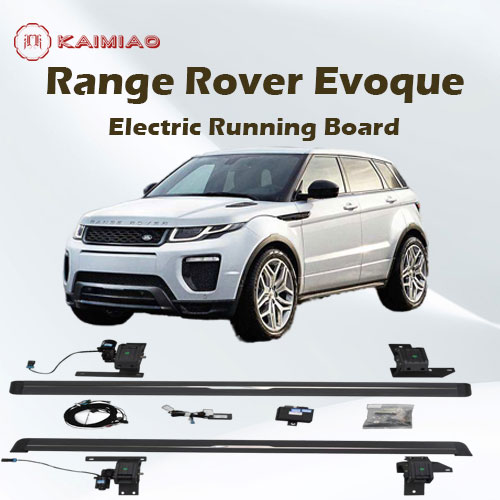 Waterproof retractable aluminum alloy automatic power car electric -powered running board for Range Rover Evoque