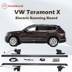 Integrated LED light system high strength die cast aluminum alloy electric powered running board for VW Teramont X